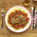 Ossobuco, tagliatelles et gremolata