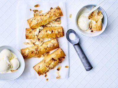 Mini-strudel aux pommes 