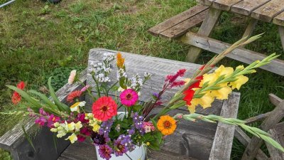 Fleurig bij Hoeve het blokhuis