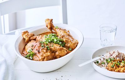 Poulet à la moambe