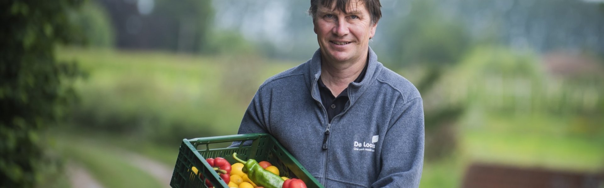 Bruno van bioboerderij De Loods