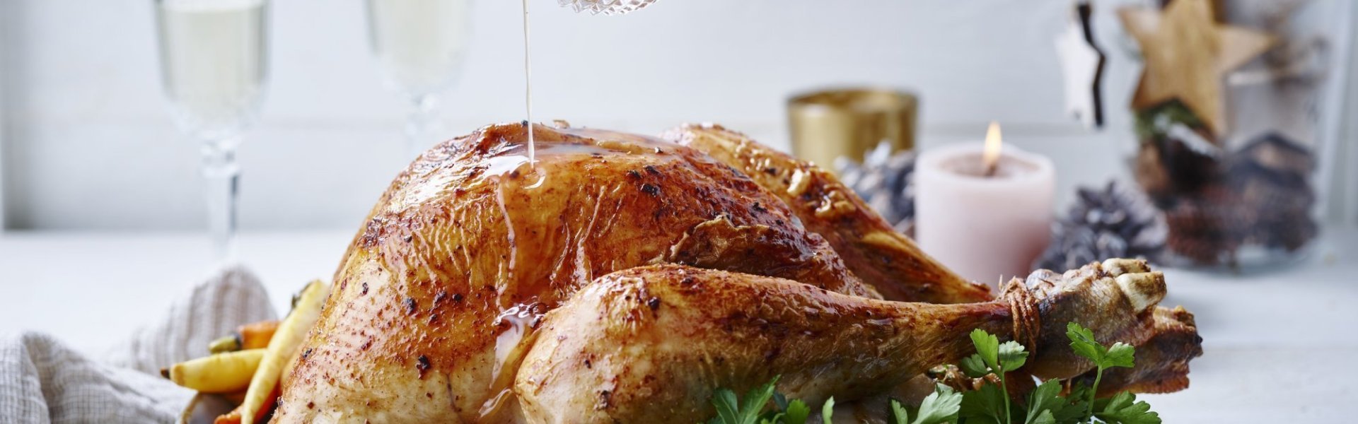 Recette de dinde farcie rôtie pour Thanksgiving